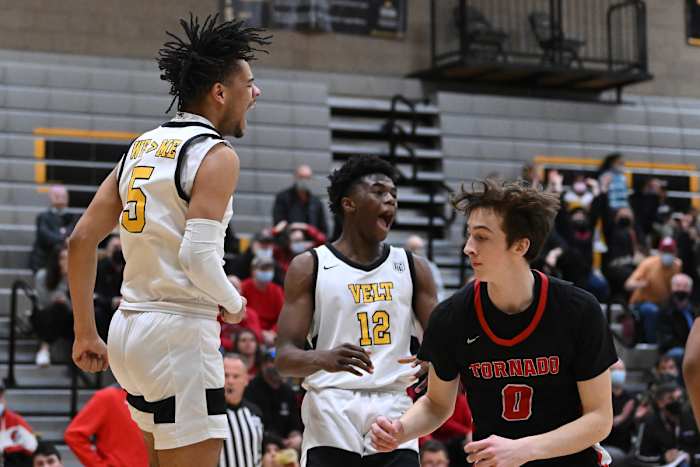 Roosevelt North Medford boys basketball Leon Neuschwander 7